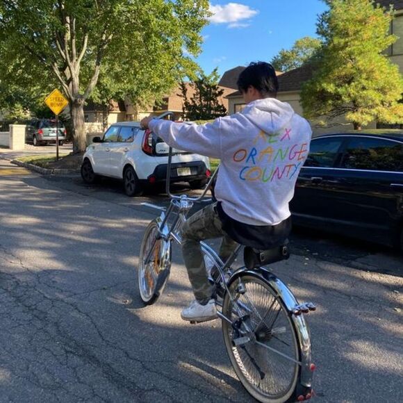 Urban outfitters RARE REX ORANGE COUNTY HOODIE MERCH concert hoodie small top - Picture 2 of 16